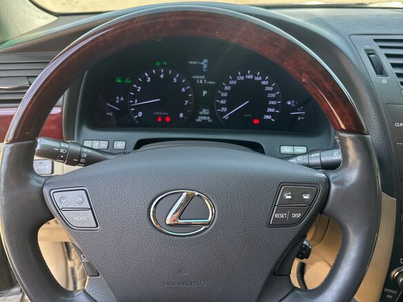 2007 Lexus LS Long 460 L IV, чёрный, 1350000 рублей - вид 7