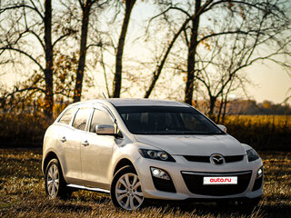 2010 Mazda CX-7 I Рестайлинг, белый, 1250000 рублей, вид 2