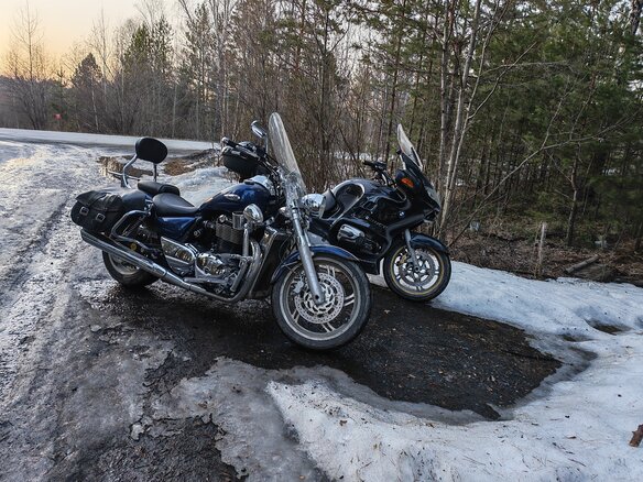 2012 Triumph Thunderbird 1600, синий, 710000 рублей
