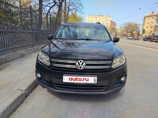 2013 Volkswagen Tiguan I Рестайлинг, чёрный, 1070000 рублей, вид 2