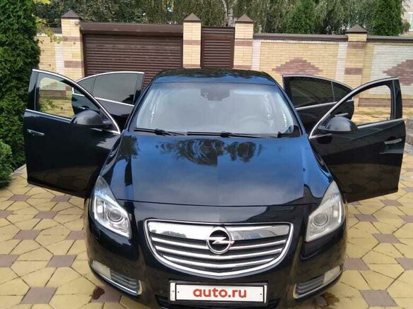 2011 Opel Insignia I, чёрный, 880000 рублей - вид 1