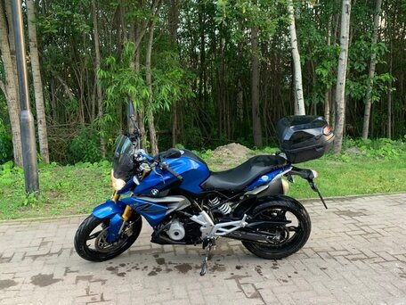 2018 BMW G 310 R, синий, 460000 рублей, вид 2