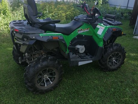 2018 Stels ATV-650 Guepard Trophy, зелёный, 680000 рублей, вид 2