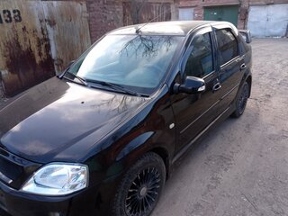 2011 Renault Logan I Рестайлинг, чёрный, 450000 рублей, вид 2