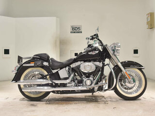 2009 Harley-Davidson Softail Deluxe, чёрный, 950000 рублей, вид 1