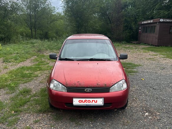 2010 Lada (ВАЗ) Kalina I, красный, 190000 рублей