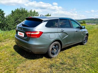 2018 Lada (ВАЗ) Vesta SW I, серый, 790000 рублей, вид 5
