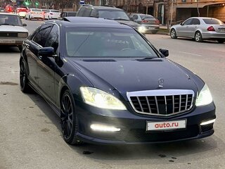 2007 Mercedes-Benz S-Класс 500 V (W221), синий, 1800000 рублей, вид 1
