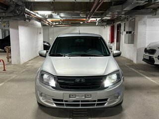 2013 Lada (ВАЗ) Granta I, серебристый, 480000 рублей, вид 2