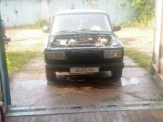 2007 Lada (ВАЗ) 2107, зелёный, 200000 рублей, вид 4