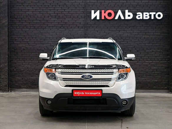 2012 Ford Explorer V, белый - вид 2