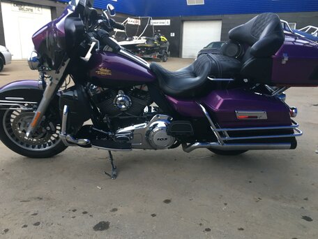 2011 Harley-Davidson Electra Glide, фиолетовый, 1199777 рублей, вид 1