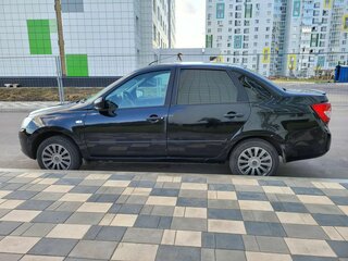 2018 Lada (ВАЗ) Granta I, чёрный, 400000 рублей, вид 4