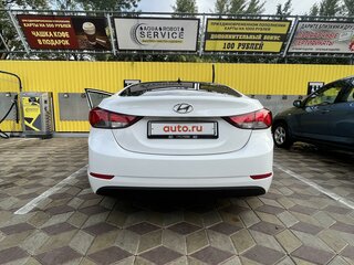 2014 Hyundai Elantra V (MD) Рестайлинг, белый, 1500000 рублей, вид 5