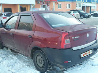 2012 Renault Logan I Рестайлинг, красный, 320000 рублей, вид 4