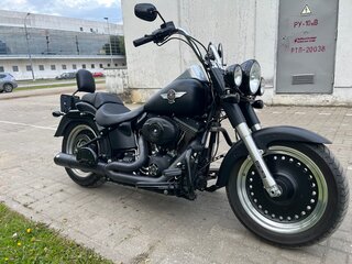 2015 Harley-Davidson Fat Boy, чёрный, 1500000 рублей, вид 3