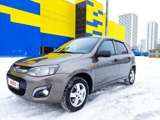 2014 Lada (ВАЗ) Kalina II, коричневый, 455000 рублей, вид 1