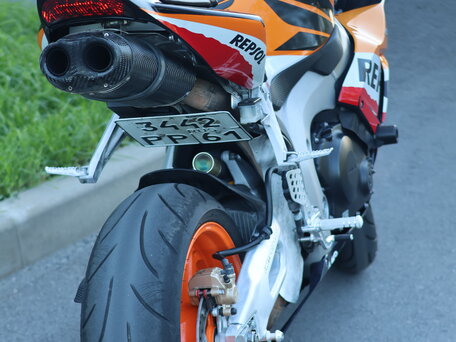 2007 Honda CBR 1000 RR/RA Fireblade, оранжевый, 850000 рублей, вид 2