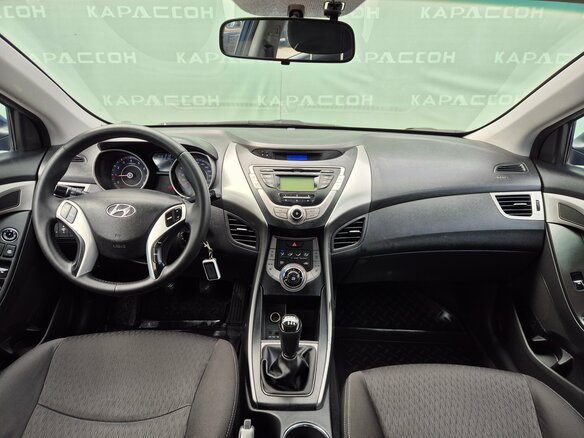 2013 Hyundai Elantra V (MD), синий - вид 5