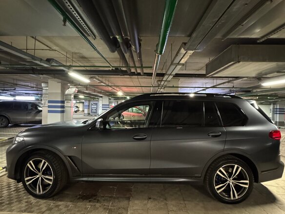 2019 BMW X7 30d I (G07), серый, 6400000 рублей - вид 3