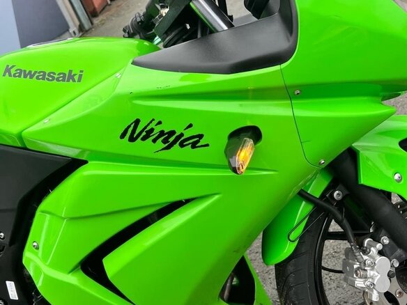 2008 Kawasaki Ninja 250R, зелёный, 370000 рублей - вид 6