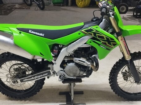 2021 Kawasaki KX 450, зелёный, 600000 рублей, вид 1