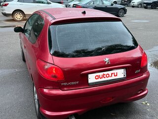 2004 Peugeot 206, красный, 650000 рублей, вид 5
