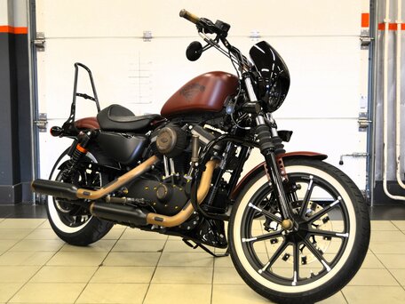 2017 Harley-Davidson Sportster 883, коричневый, 1450000 рублей, вид 4