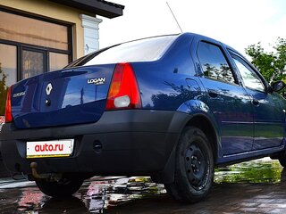 2007 Renault Logan I, синий, 490000 рублей, вид 5