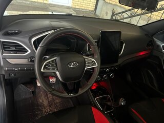 2023 Lada (ВАЗ) Vesta Sportline I Рестайлинг (NG), белый, 2000000 рублей, вид 4