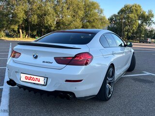 2012 BMW 6 серии Gran Coupe 640d III (F06/F13/F12), белый, 2200000 рублей, вид 5