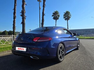 2020 Mercedes-Benz C-Класс 180 IV (W205) Рестайлинг, синий, 3950000 рублей, вид 3