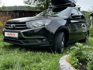 2021 Lada (ВАЗ) Granta I Рестайлинг, чёрный, 750000 рублей, вид 1