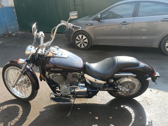 2009 Honda Shadow 750, коричневый, 490000 рублей - вид 8