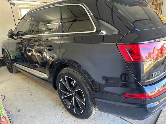 2015 Audi Q7 II (4M), чёрный, 3600000 рублей - вид 25