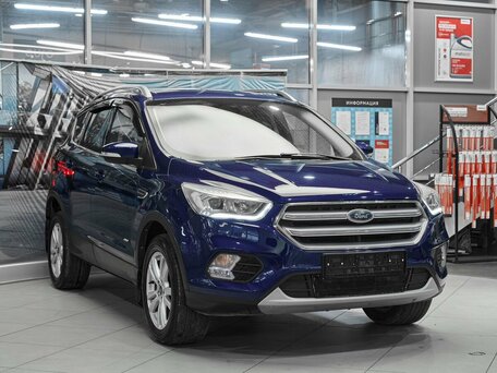 2018 Ford Kuga II Рестайлинг, синий, 1499000 рублей, вид 3