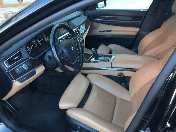 2010 BMW 7 серии 730d V (F01/F02/F04), чёрный - вид 10