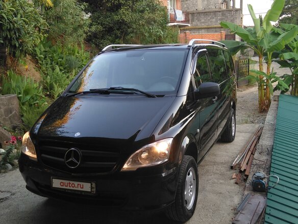2014 Mercedes-Benz Vito, чёрный