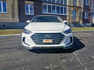 2016 Hyundai Elantra VI (AD), белый, 1290000 рублей, вид 4