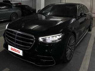 2022 Mercedes-Benz S-Класс 350 d Long 4MATIC VII (W223), чёрный, 9700000 рублей, вид 2