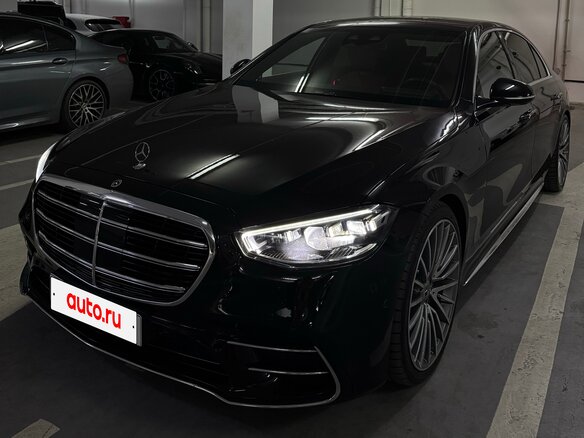 2022 Mercedes-Benz S-Класс 350 d Long 4MATIC VII (W223), чёрный, 9500000 рублей - вид 1