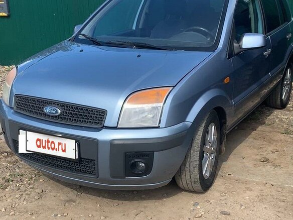 2007 Ford Fusion I Рестайлинг, голубой