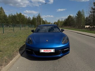 2018 Porsche Panamera 4 E-Hybrid II, синий, 7100000 рублей, вид 2