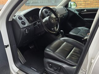 2012 Volkswagen Tiguan I Рестайлинг, белый, 1400000 рублей, вид 5