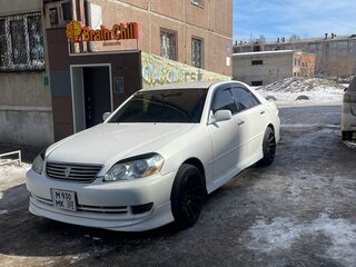 2002 Toyota Mark II IX (X110), белый, 850000 рублей, вид 1