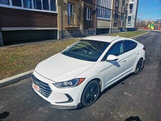 2016 Hyundai Elantra VI (AD), белый, 1290000 рублей, вид 1