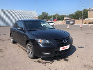 2008 Mazda 3 I (BK) Рестайлинг, чёрный, 600000 рублей, вид 2