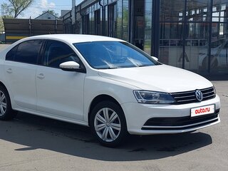 2015 Volkswagen Jetta VI Рестайлинг, белый, 1300000 рублей, вид 2