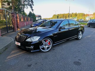 2011 Mercedes-Benz S-Класс AMG 63 AMG Long II (W221) Рестайлинг, чёрный, 3000000 рублей, вид 1