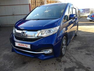 2015 Honda Stepwgn Spada V, синий, 2400000 рублей, вид 3